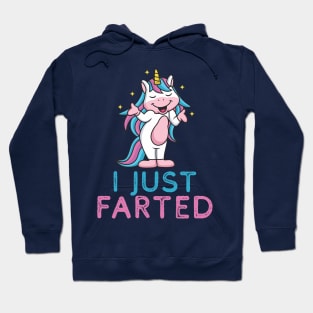 I Farted - Cute But Still - The Smell We All Smelt - Unicorn Hoodie